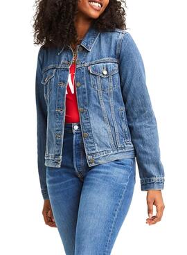 Veste Levis Original Trucker Mid Femme