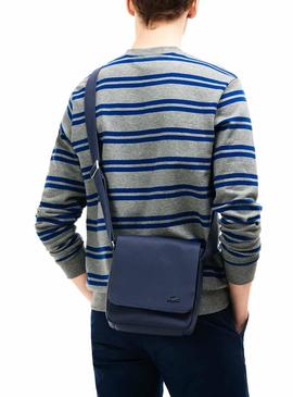 Sac à main Lacoste Petit Pique Blue pour Homme