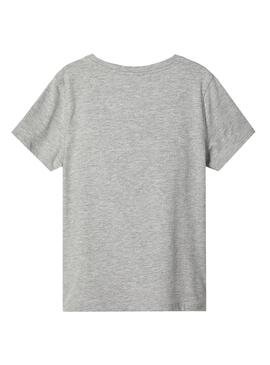 T-Shirt Name It Krister Gris pour Garçon