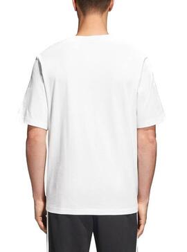 T-Shirt Adidas Blanc surdimensionné