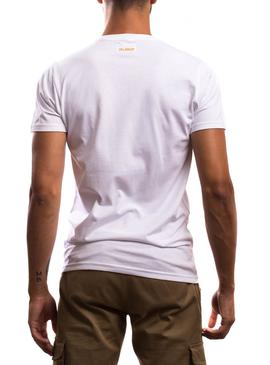 T-Shirt Klout Basic Blanc pour Homme
