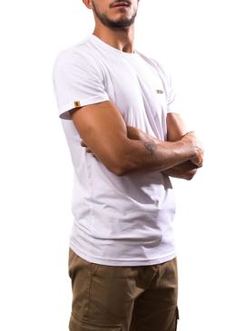T-Shirt Klout Basic Blanc pour Homme