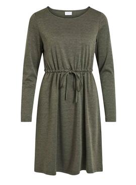 Robe Vila Juner Vert Femme