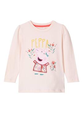 T-Shirt Name It Peppa Pig Rosa Fille