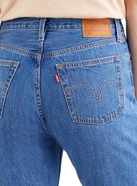 Jeans Levis 501 Crop pour Femme