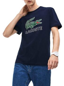 T-Shirt Lacoste TH6386 Noir Homme 