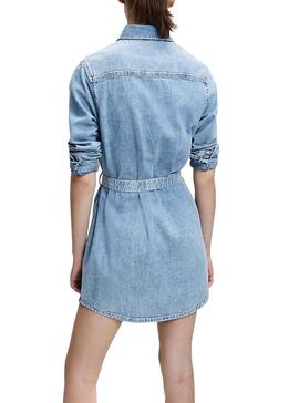 Robe Calvin Klein Jeans Ceinture en denim pour Femme