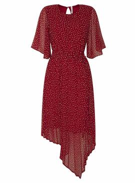 Robe Pepe Jeans Piluca Rouge pour Femme