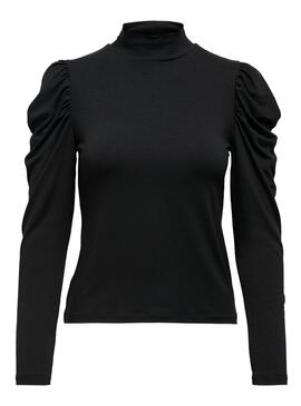 T-Shirt Only Catrine Noire pour Femme