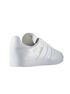 Baskets Adidas Gazelle Blanc Piel Homme Femme