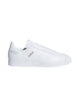 Baskets Adidas Gazelle Blanc Piel Homme Femme