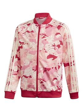 Veste Adidas SST Rose pour Fille