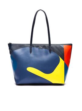 Sac à main Couleurs Lacoste Bleu pour Femme