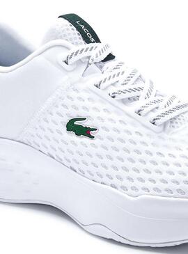 Baskets Lacoste Court Drive Blanc pour Femme