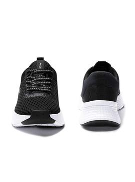 Baskets Lacoste Court Drive Noire pour Homme