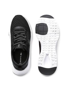 Baskets Lacoste Court Drive Noire pour Homme