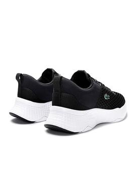 Baskets Lacoste Court Drive Noire pour Homme