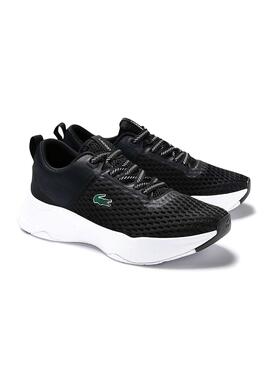 Baskets Lacoste Court Drive Noire pour Homme