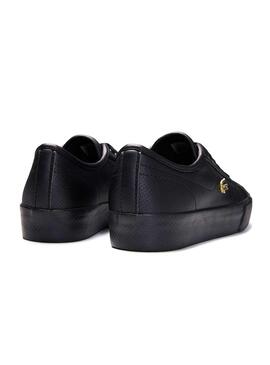 Baskets Lacoste Ziane Noire pour Femme