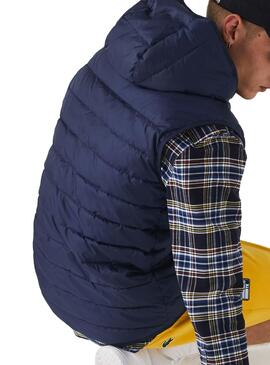 Gilet Lacoste Basic Bleu pour Homme