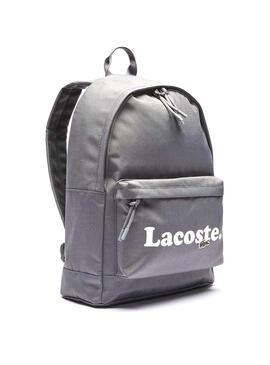 Sac à dos Lacoste Italic Gris pour Homme