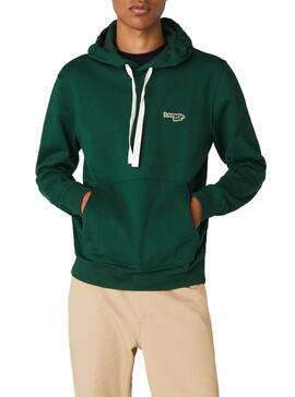 Sweat Capuche Lacoste Vert pour Homme