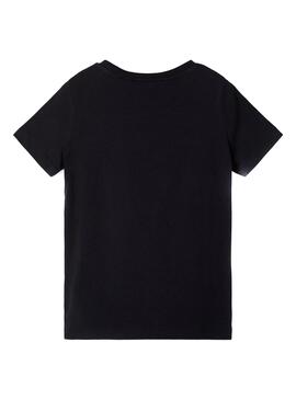T-Shirt Name It Wonderwomen Noire pour Fille