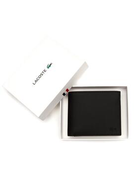 Portefeuille Lacoste Classic Noire Homme