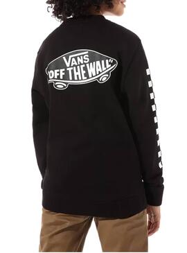 Sweat Vans Check Noir pour Homme