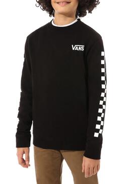 Sweat Vans Check Noir pour Homme