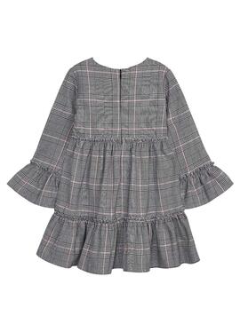 Robe Mayoral Carreaux Gales Gris