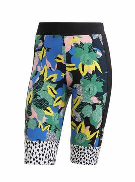 Leggings Adidas Cyclisme Multicolore pour Femme