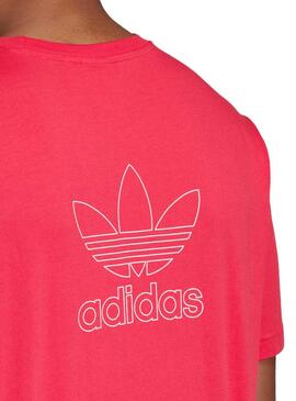 T-Shirt Adidas BF Fucsia pour Homme