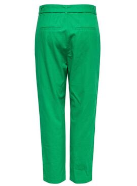 Pantalon Only Vegas Vert pour Femme