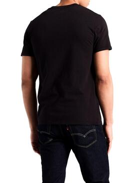 T-Shirt Levis Basic Noir pour Homme