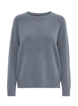 Pull Only Lesly Gris pour Femme