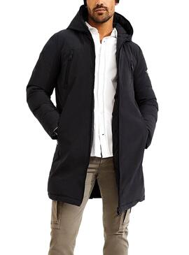 Manteaux Ecoalf Livorno Noir pour Homme