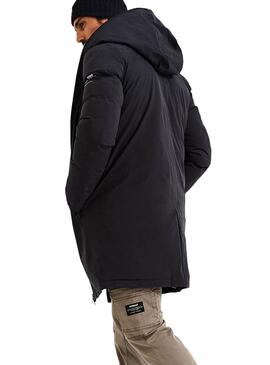 Manteaux Ecoalf Livorno Noir pour Homme