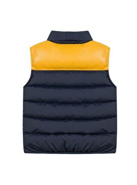 Gilet 3 Pommes Gilet Bleu et Jaune pour Garçon