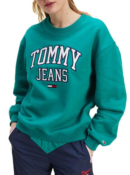 Pull tommy sales jean femme