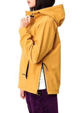 Veste kangourou Carhartt Nimbus moutarde pour Femme