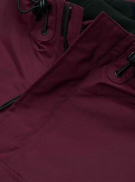 Veste kangourou Carhartt Nimbus Bordeaux pour Femme