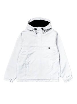 Veste kangourou Carhartt Nimbus Gris Réfléchissante Femme