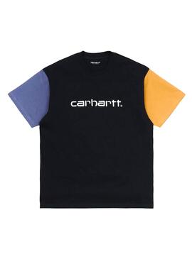 T-Shirt Carhartt Tricolor Bleu marine pour Homme