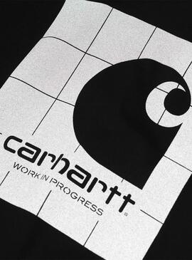 T-Shirt Carhartt réfléchissant Noir pour Homme
