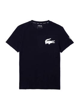 T-Shirt Lacoste Novak Bleu pour Homme