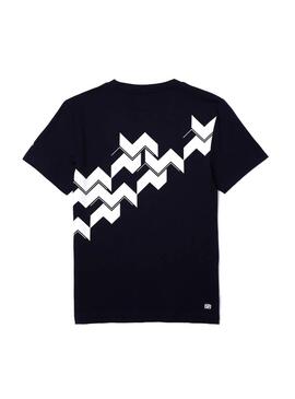 T-Shirt Lacoste Novak Bleu pour Homme