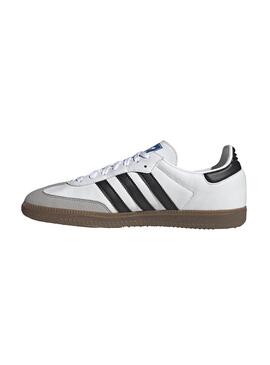 Baskets Adidas Samba Vegan Blanc pour Homme