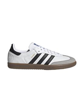 Baskets Adidas Samba Vegan Blanc pour Homme