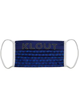 Masque Klout Feuilles Bleu pour Homme et Femme